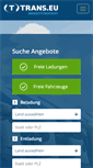 Mobile Screenshot of de.trans.eu