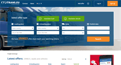 Desktop Screenshot of en.trans.eu