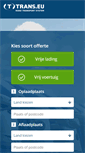 Mobile Screenshot of nl.trans.eu